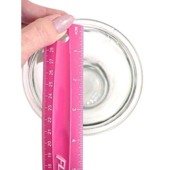 Napco Crystal Clear Glass Vase Gathering Vase 9 3/4" - Picture 11 of 12